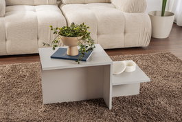 Nordure Mesa de Café Harmony - Gris